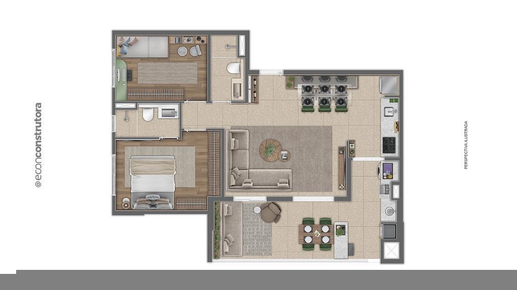 Apartamento à venda com 2 quartos, 5432m² - Foto 26