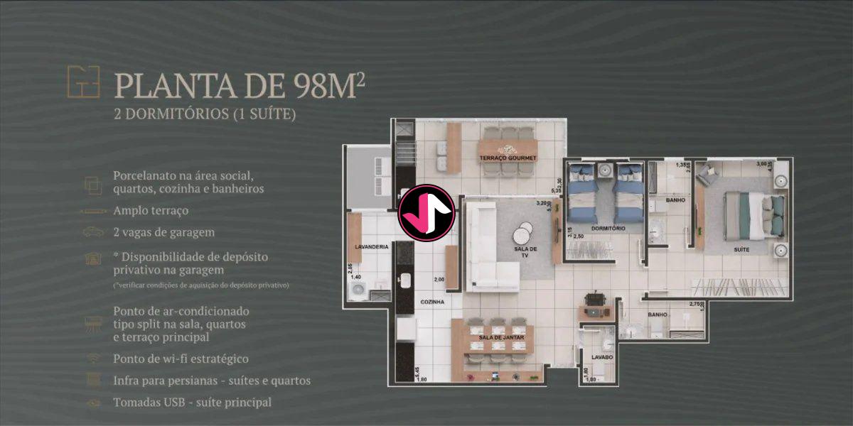 Apartamento, 2 quartos - Foto 3