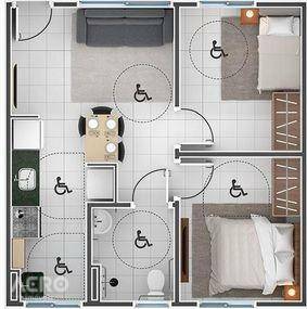 Apartamento à venda com 2 quartos, 45m² - Foto 17