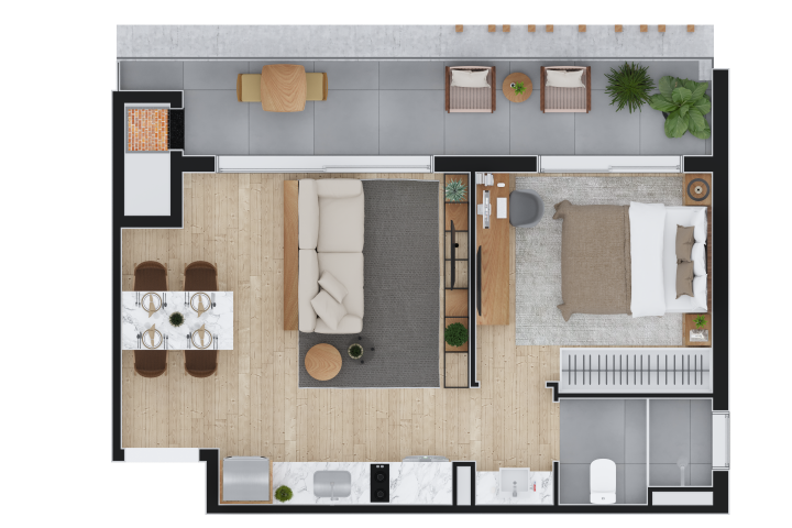 Apartamento à venda com 1 quarto, 3108m² - Foto 40