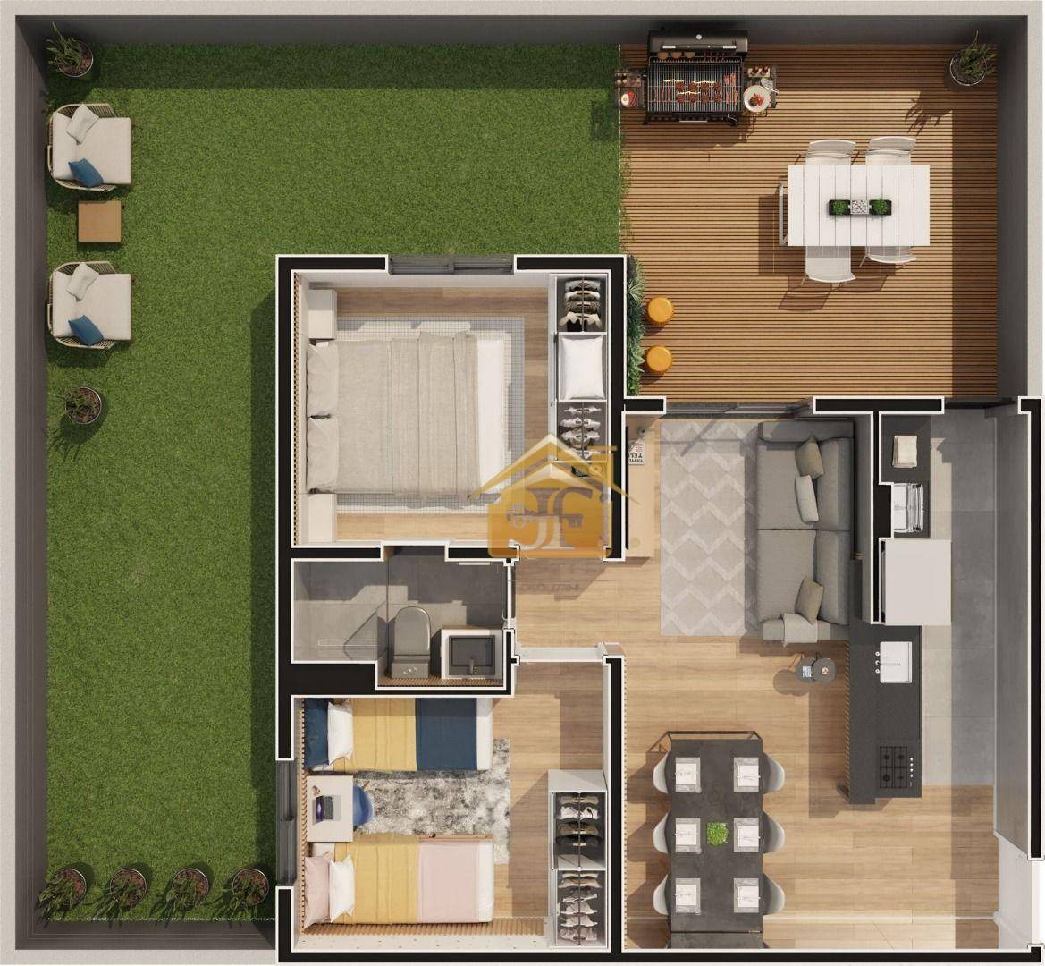 Apartamento, 2 quartos, 97 m² - Foto 3