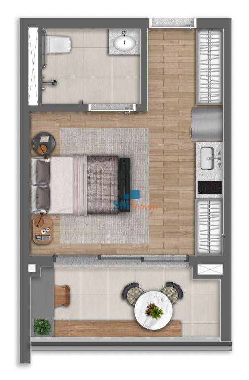 Apartamento à venda com 2 quartos, 61m² - Foto 18