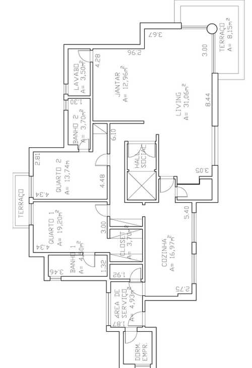 Apartamento à venda com 3 quartos, 155m² - Foto 5