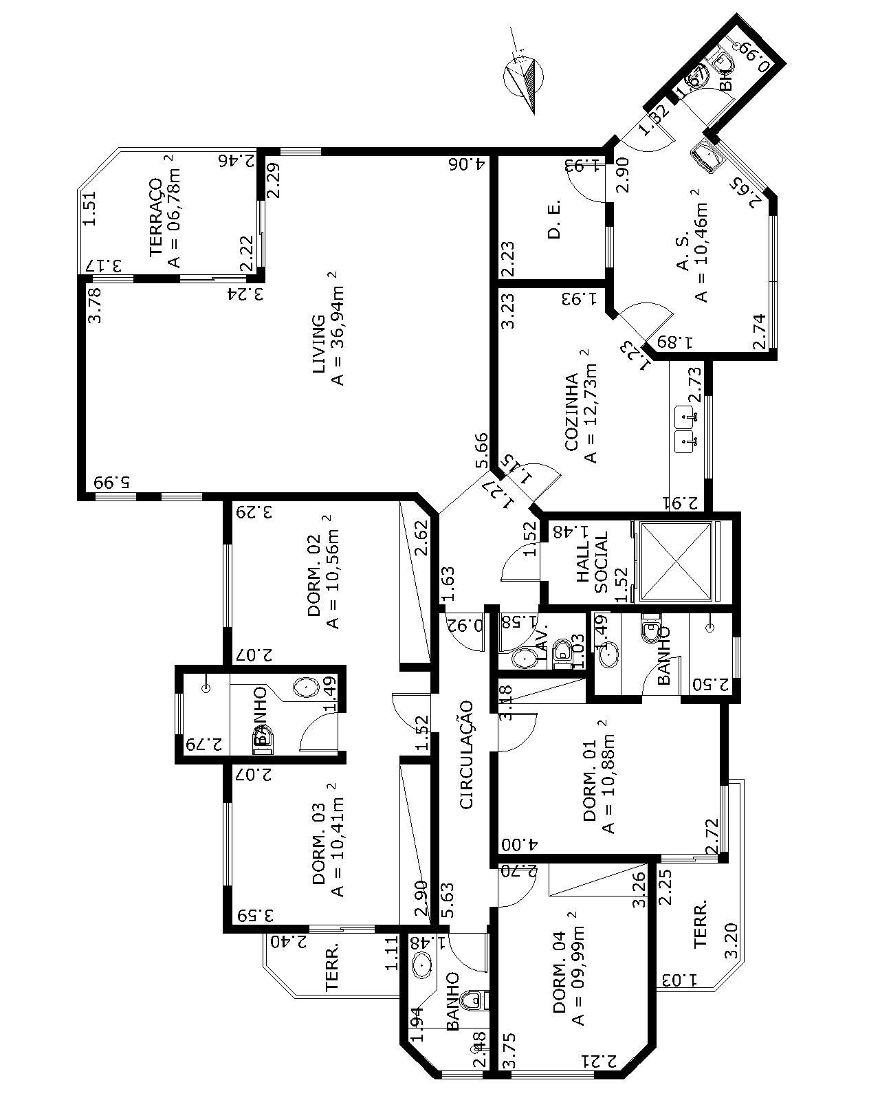 Apartamento à venda com 4 quartos, 158m² - Foto 6