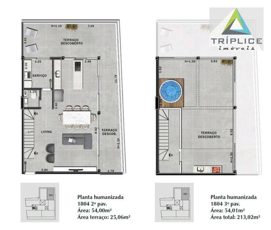 Cobertura à venda com 4 quartos, 213m² - Foto 3