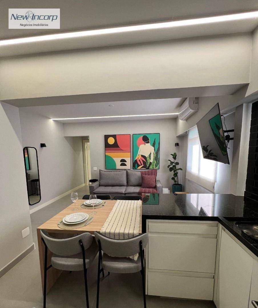 Apartamento à venda com 1 quarto, 56m² - Foto 3