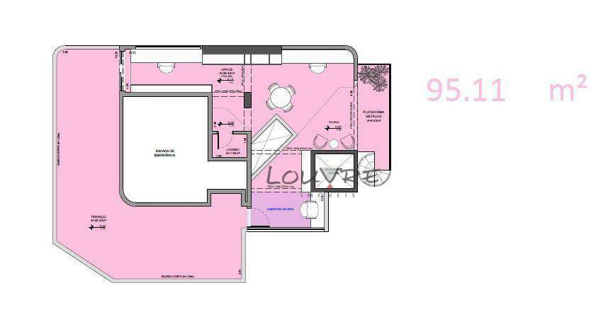 Apartamento à venda com 4 quartos, 642m² - Foto 24