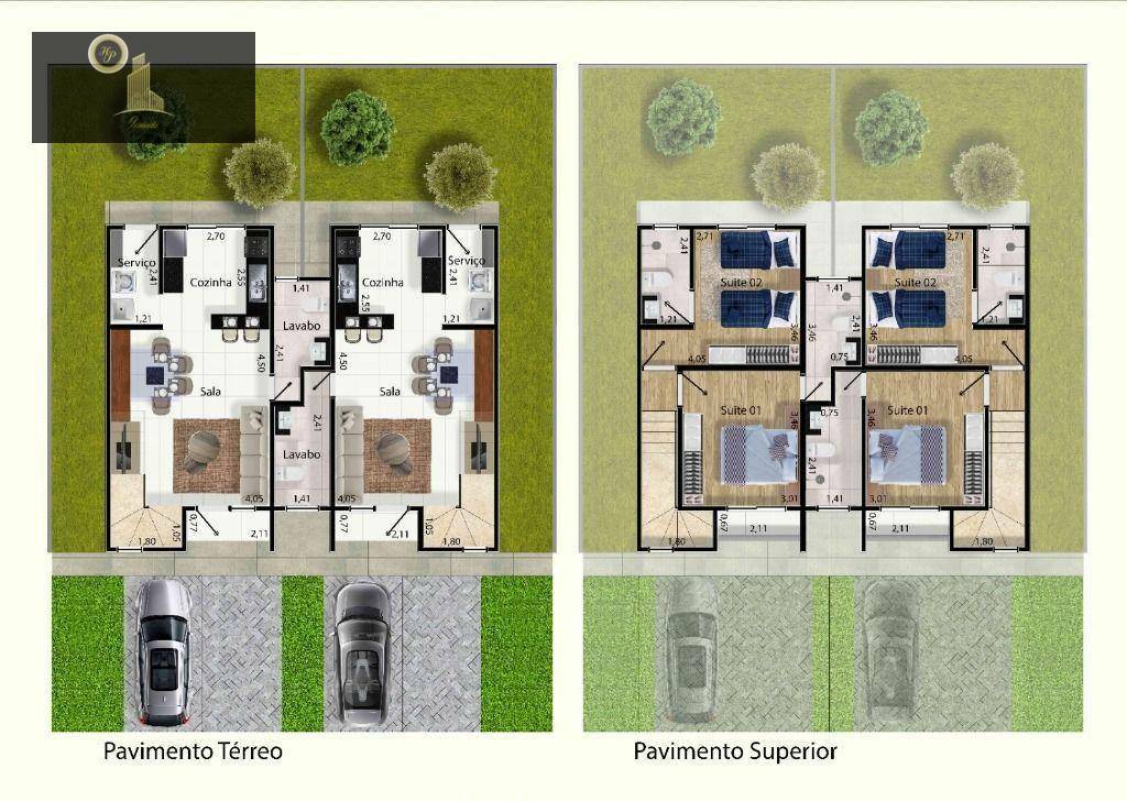 Casa de Condomínio à venda com 2 quartos, 81m² - Foto 4