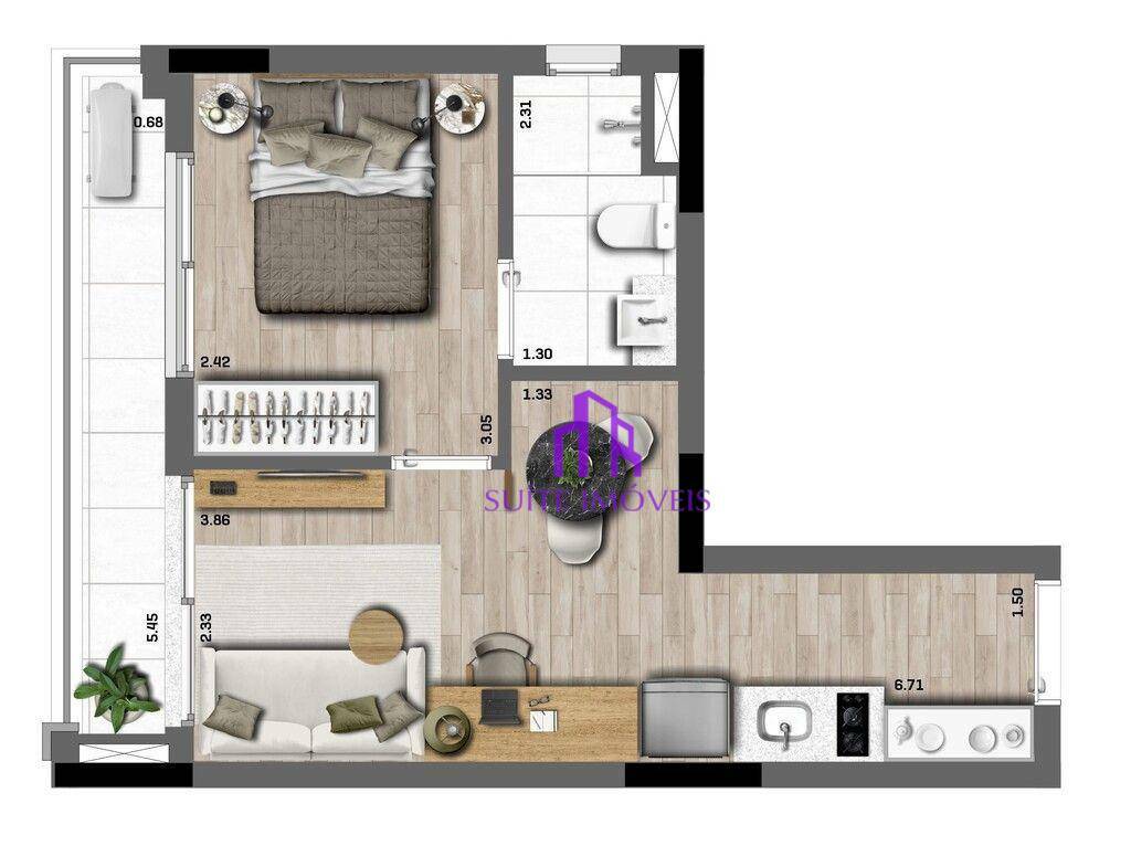 Apartamento à venda com 2 quartos, 82m² - Foto 8