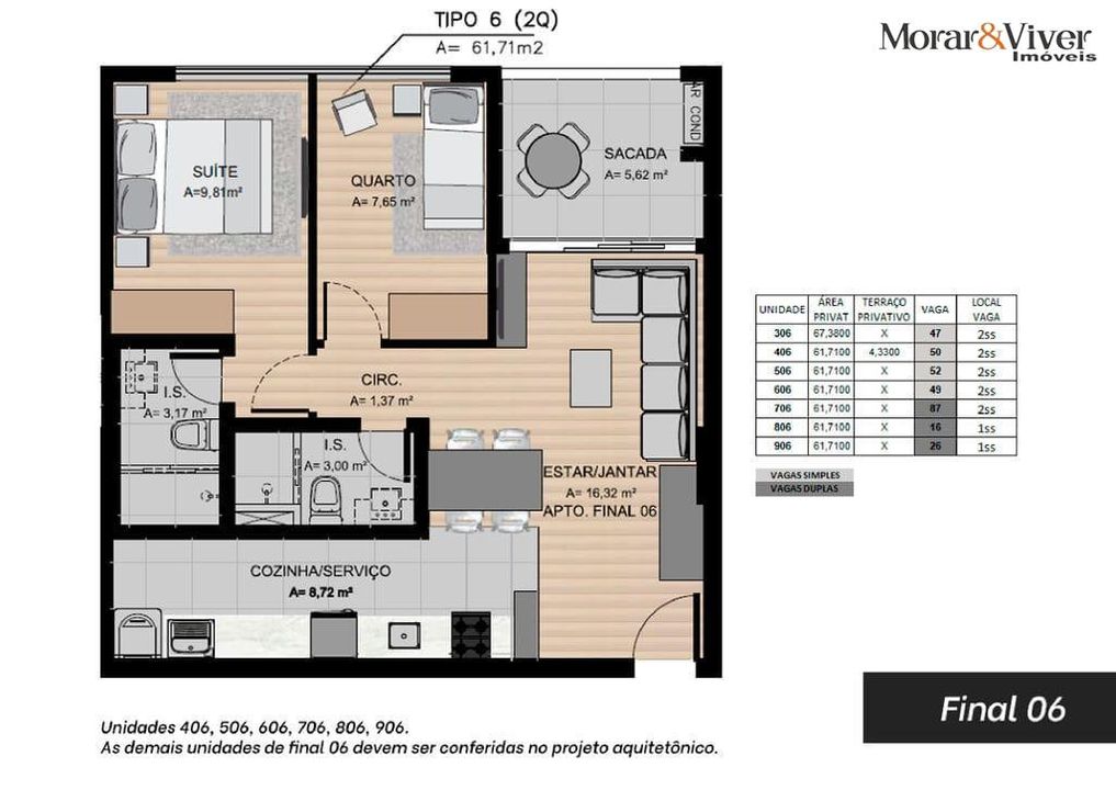 Apartamento à venda com 2 quartos, 67m² - Foto 25