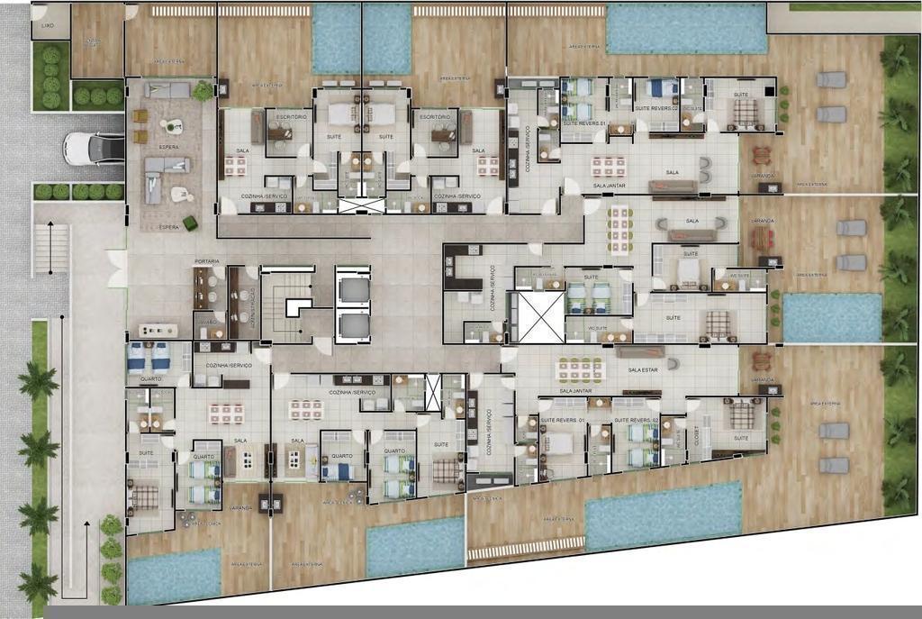 Apartamento à venda com 1 quarto, 9614m² - Foto 16