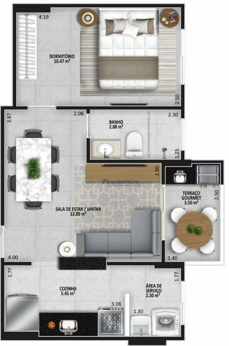 Apartamento à venda com 2 quartos, 62m² - Foto 20