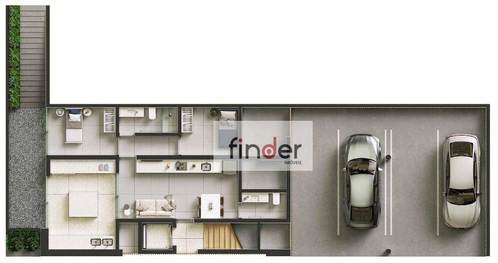 Casa de Condomínio, 4 quartos - Foto 41