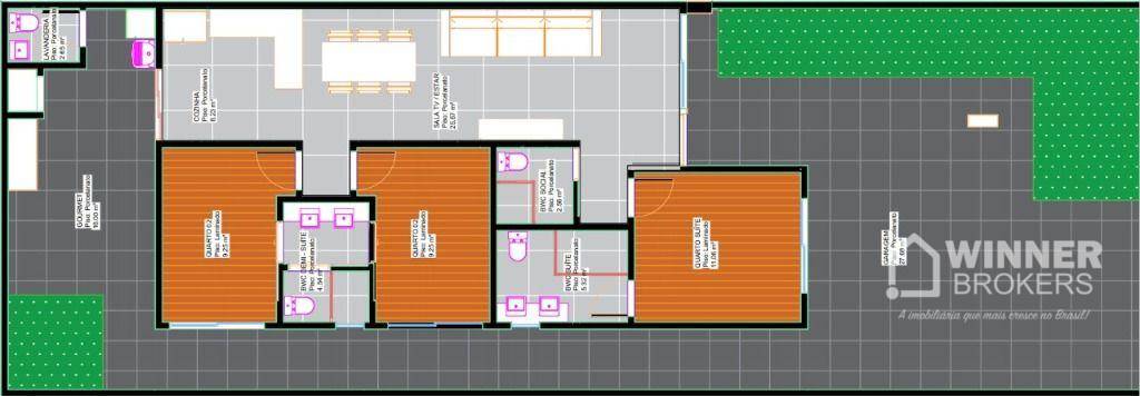 Casa à venda com 3 quartos, 125m² - Foto 15