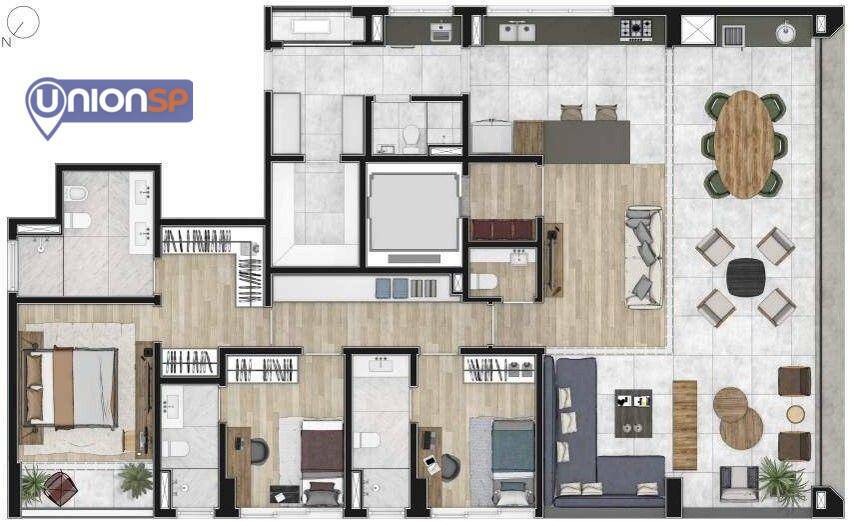 Cobertura à venda com 3 quartos, 378m² - Foto 23