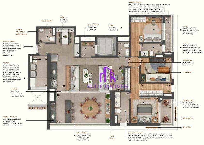 Apartamento à venda com 2 quartos, 94m² - Foto 28