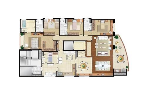 Apartamento à venda com 3 quartos, 200m² - Foto 17