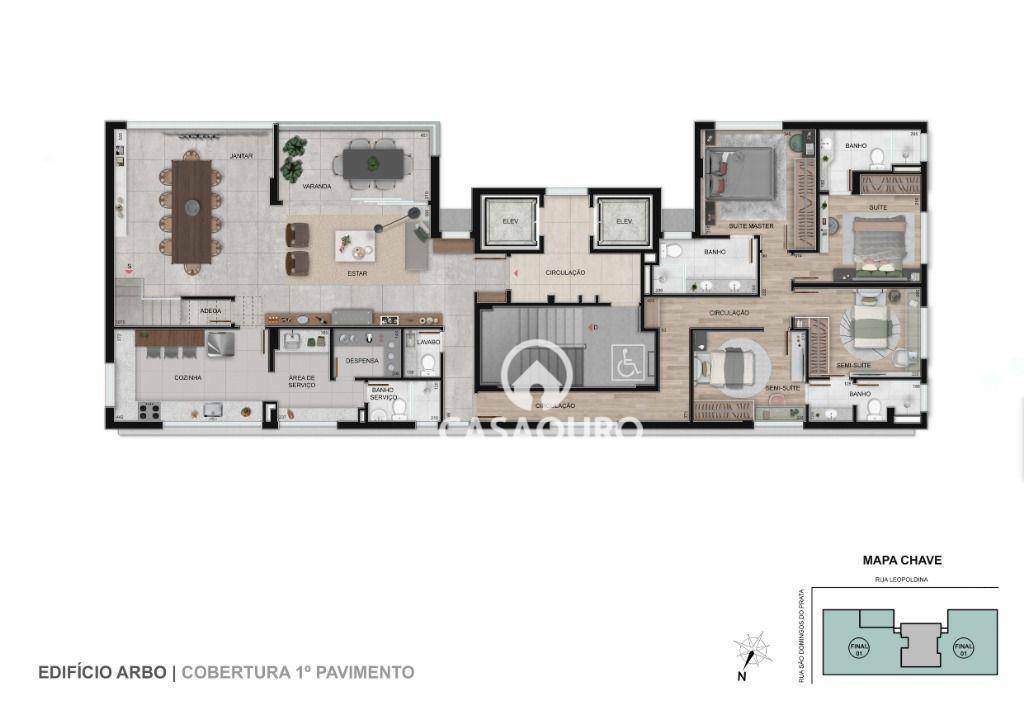 Cobertura à venda com 4 quartos, 453m² - Foto 17