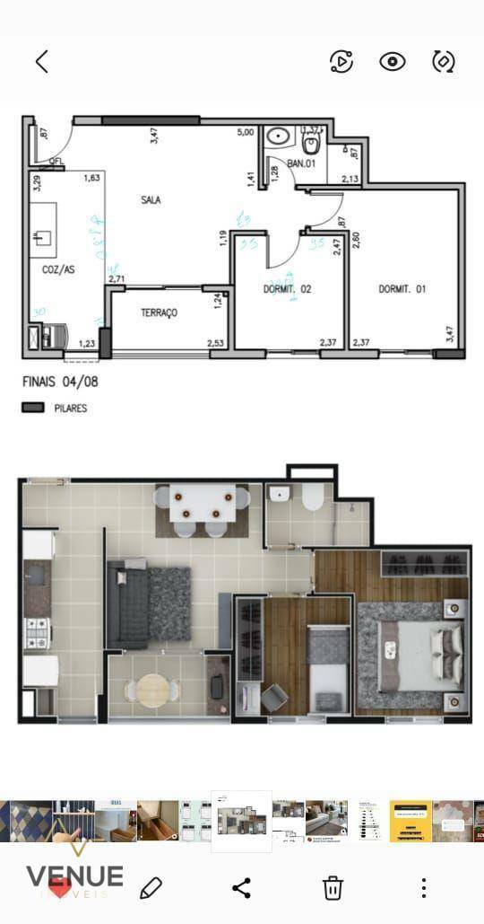 Apartamento à venda com 2 quartos, 48m² - Foto 30