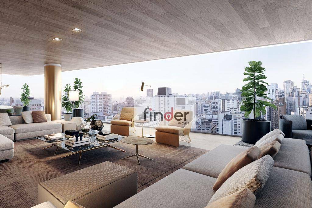 Apartamento à venda com 4 quartos, 263m² - Foto 1