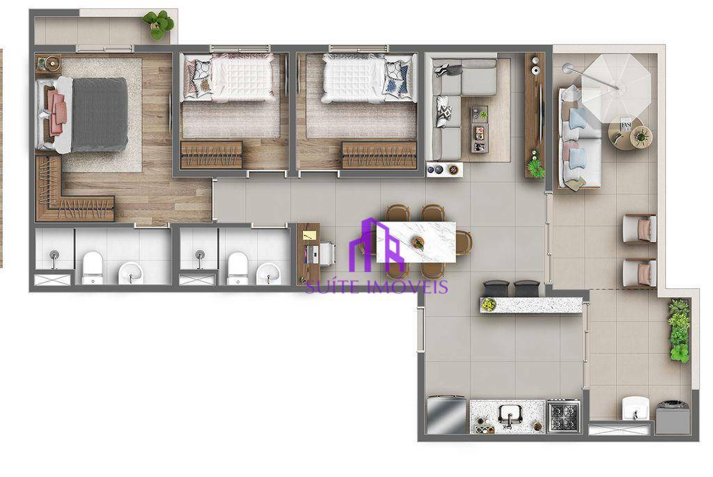 Cobertura à venda com 3 quartos, 70m² - Foto 35