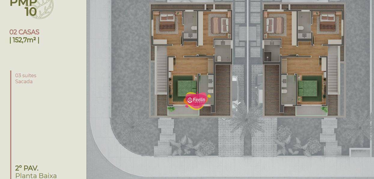 Casa, 3 quartos, 152 m² - Foto 3