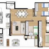 Apartamento à venda com 3 quartos, 106m² - Foto 2