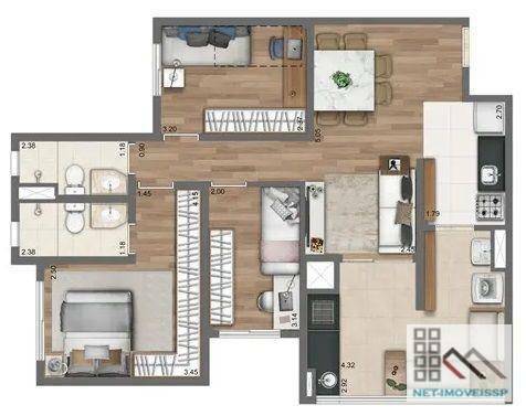 Apartamento à venda com 3 quartos, 76m² - Foto 23