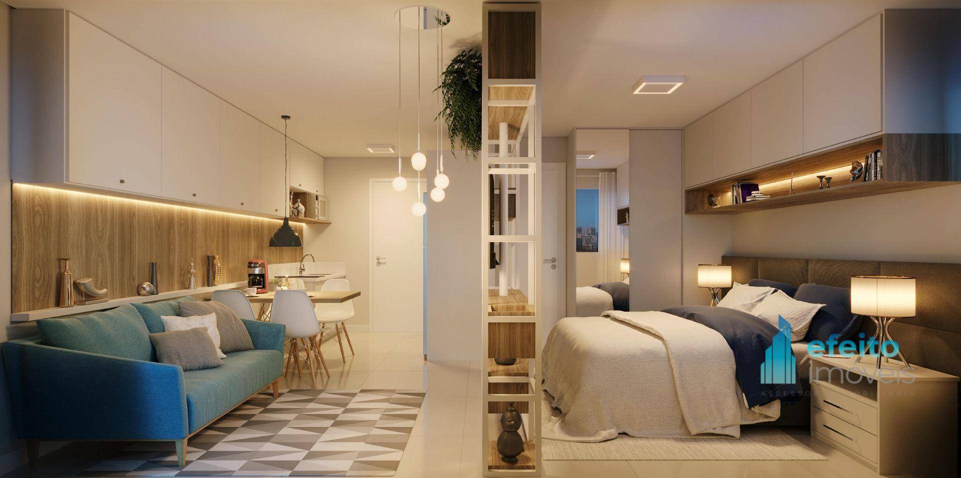 Apartamento, 1 quarto, 35 m² - Foto 1