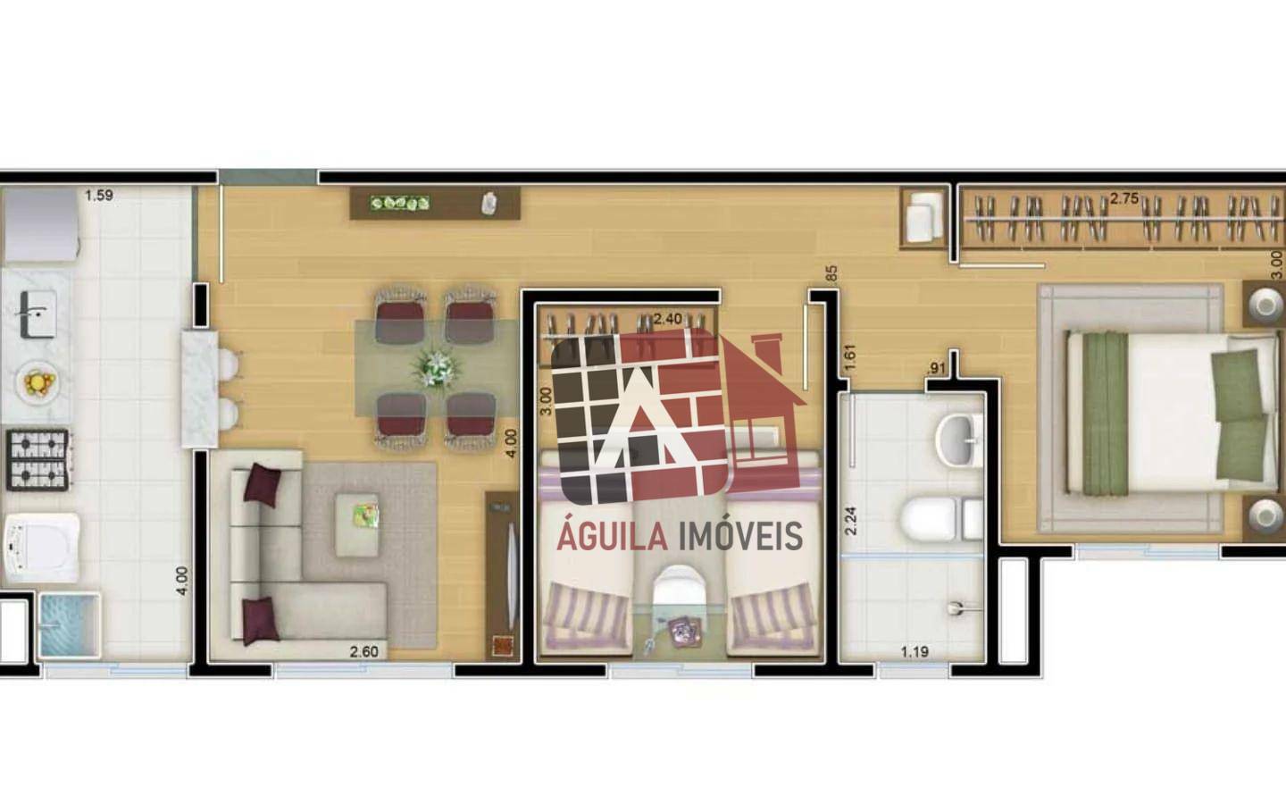 Apartamento à venda com 2 quartos, 45m² - Foto 25