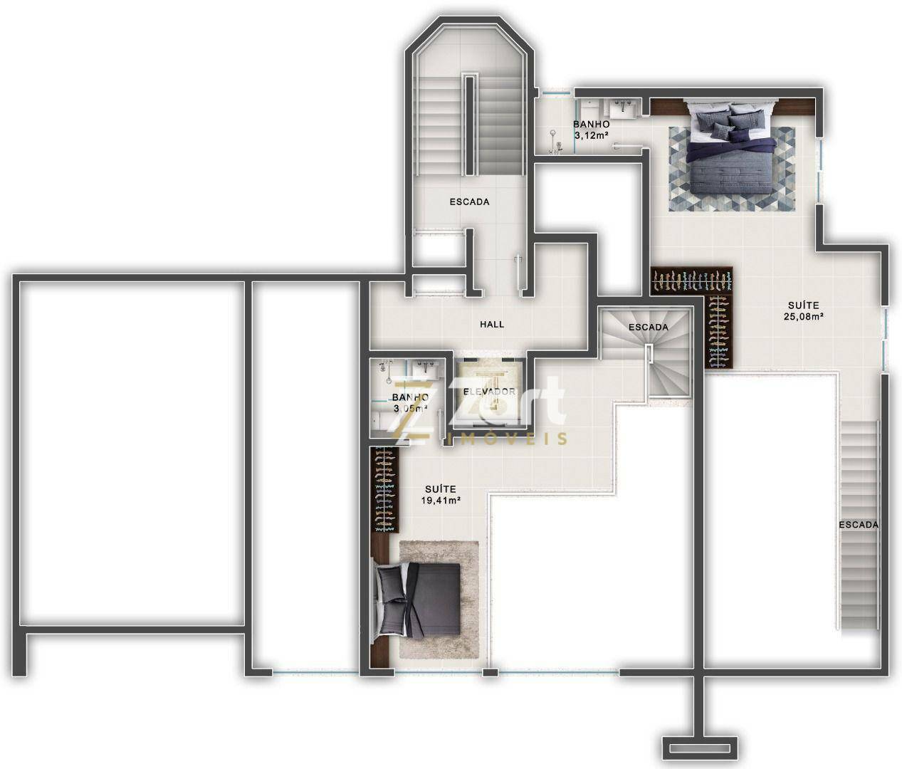 Apartamento à venda com 2 quartos, 121m² - Foto 5