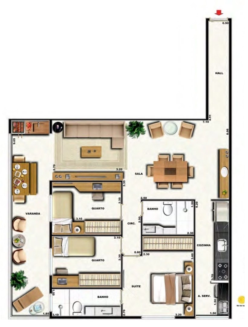 Cobertura à venda com 3 quartos, 162m² - Foto 30