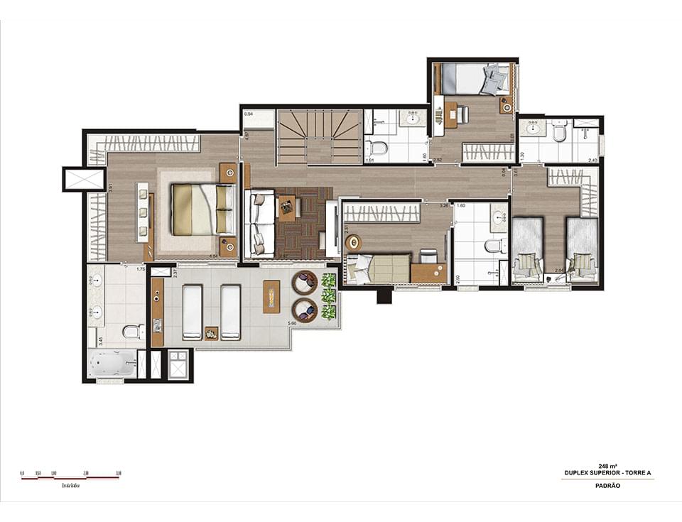 Apartamento à venda com 4 quartos, 248m² - Foto 8