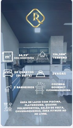 Casa à venda com 3 quartos, 66m² - Foto 3