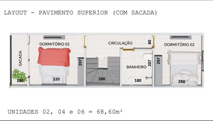 Casa à venda com 2 quartos, 68m² - Foto 5