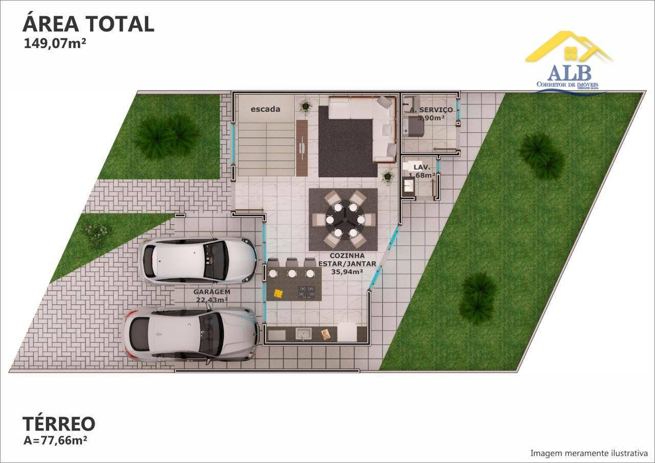 Sobrado à venda com 4 quartos, 180m² - Foto 10