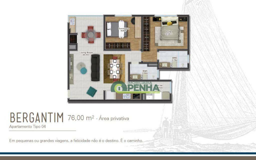 Apartamento à venda com 2 quartos, 76m² - Foto 20