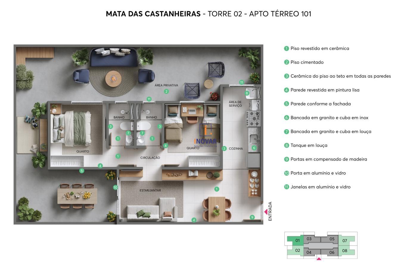 Apartamento à venda com 2 quartos, 47m² - Foto 21