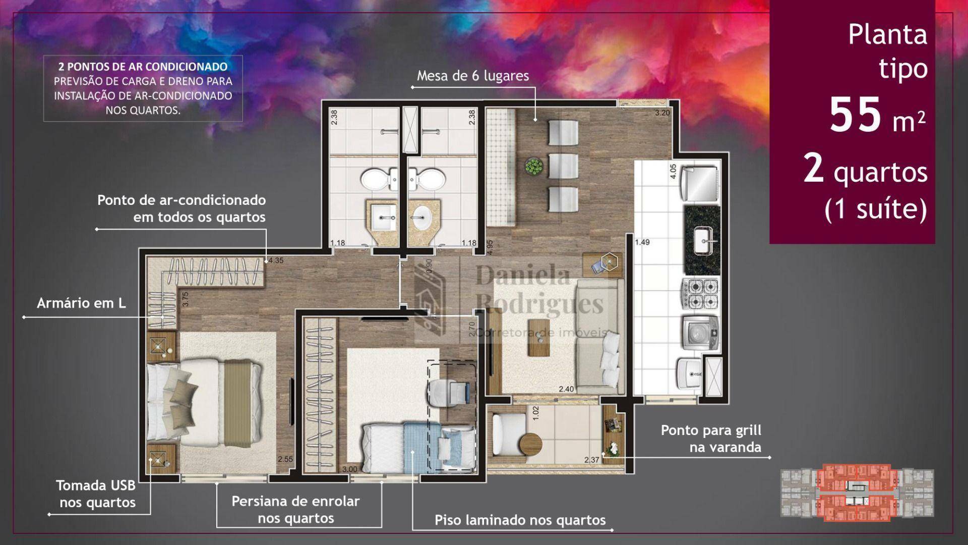 Apartamento à venda com 3 quartos, 82m² - Foto 30