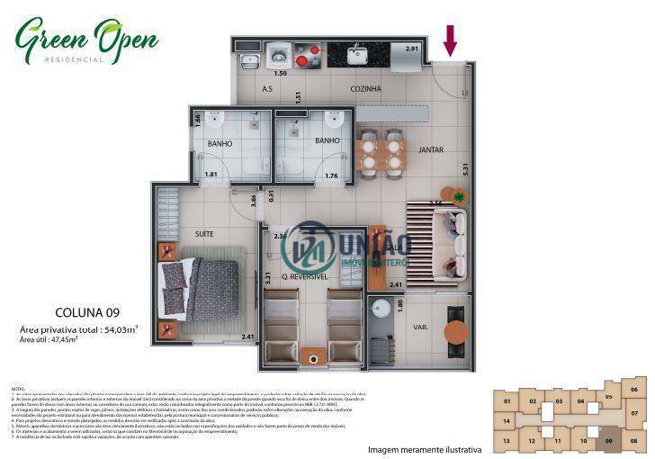 Apartamento à venda com 1 quarto, 30m² - Foto 87