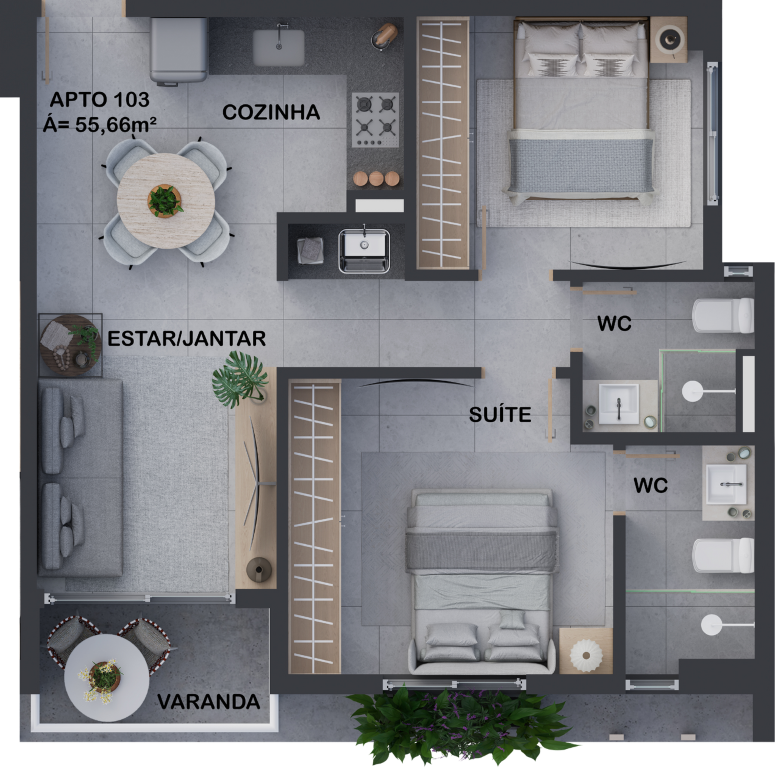 Apartamento à venda com 1 quarto, 29m² - Foto 28