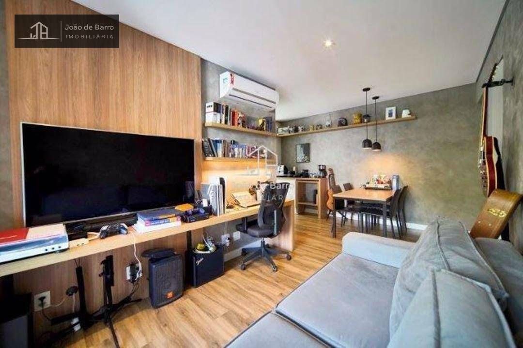 Apartamento à venda com 1 quarto, 43m² - Foto 1