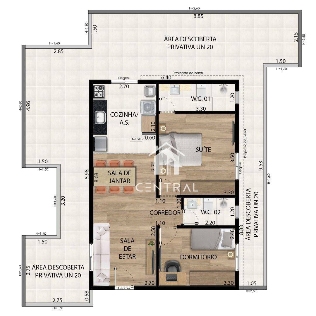 Apartamento à venda com 2 quartos, 39m² - Foto 43