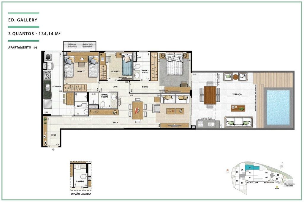 Cobertura à venda com 4 quartos, 204m² - Foto 29