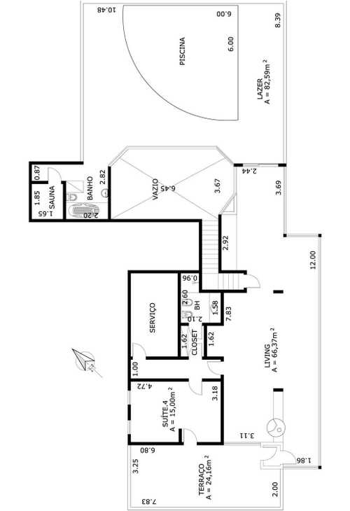 Apartamento à venda com 4 quartos, 300m² - Foto 3