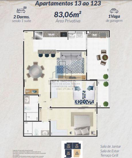 Apartamento à venda com 2 quartos, 83m² - Foto 38