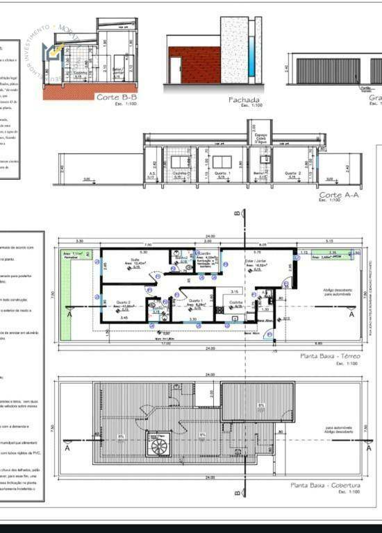 Casa à venda com 3 quartos, 82m² - Foto 2