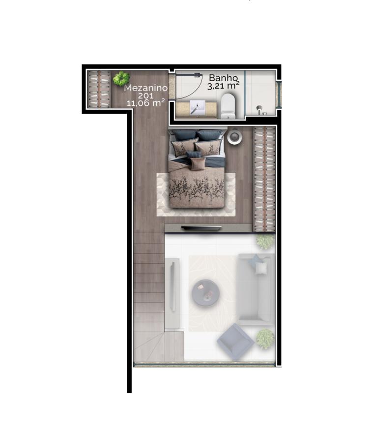 Apartamento à venda com 1 quarto, 50m² - Foto 38