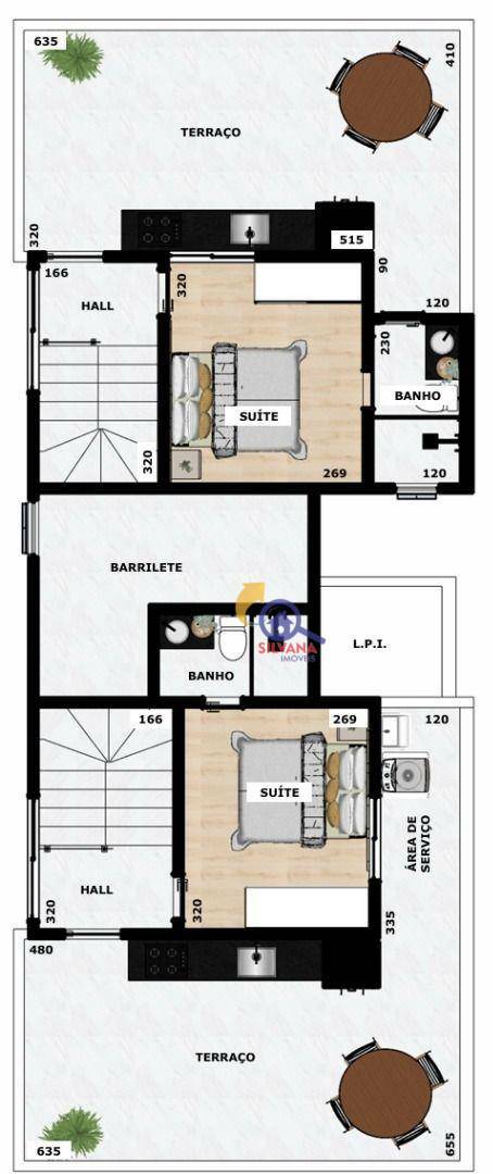 Apartamento à venda com 2 quartos, 132m² - Foto 13