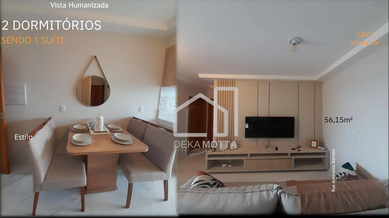 Apartamento à venda com 2 quartos, 57m² - Foto 5